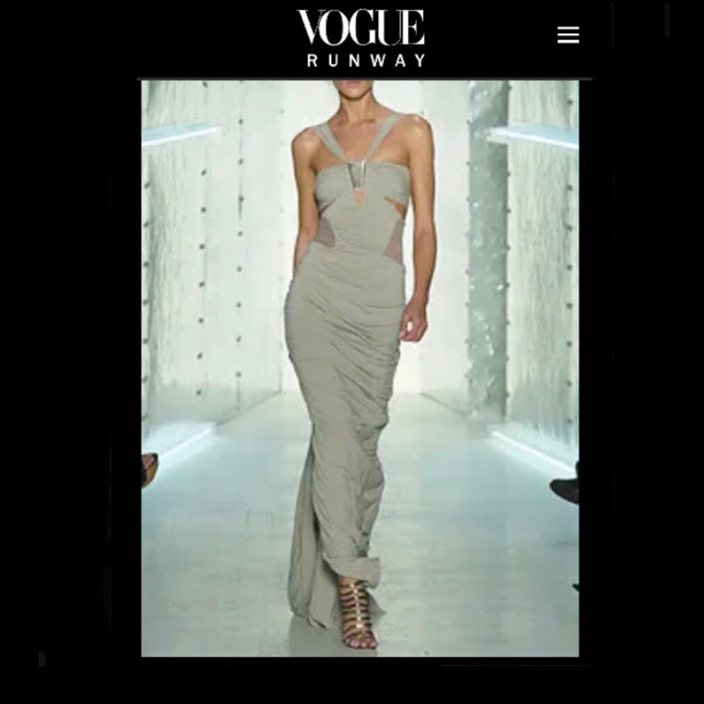 Donna Karan Runway Dress 2005 Collection Runway - Picture 4 of 5